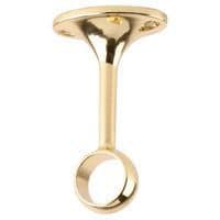 Centre Hanging Bracket - 25mm - Brass Plated for Fastening & Support