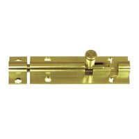 Straight Barrel Bolt - 150 x 32mm - Polished Brass - Hardware