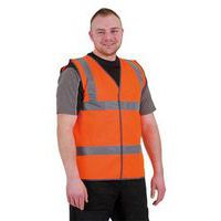 Hi Vis Waistcoat Orange