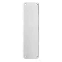 Altro Plain Finger Plate - 375 x 75 x 1.5mm - Polished Stainless