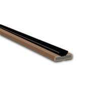 Fire & Smoke Intumescent Strip - 10 x 4 x 2100mm with Brush Pile - Brown - Pack of 75