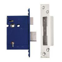 A-Spec BS3621 5 Lever Sashlock - 65mm Case - 44mm Backset - Brushed Stainless