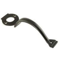 Escutcheon Handle for Long Throw Gate Lock - Epoxy Black