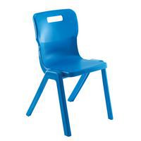 Fully Plastic Stacking Chair - Ages 3-14+ - School & Classroom - Titan