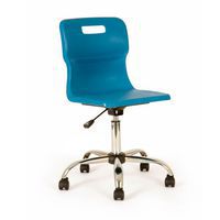 Blue Swivel Chair