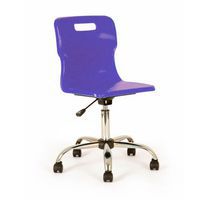 Purple Swivel Chair