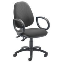 Stork High Back Operator Chair Grey