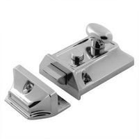 Traditional Nightlatch - 60mm Backset - Polished Chrome