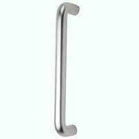 Altro 20mm Bolt Fix Pull Handle - 225mm Centres - Satin Aluminium