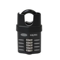 Squire Combi All Weather Padlock - 60mm - Closed Shackle