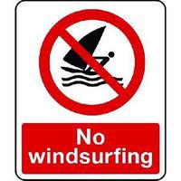 No windsurfing Sign