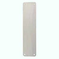 Altro Plain Finger Plate - 300 x 75 x 1.5mm - Satin Stainless