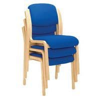 Chairs can be stacked up to 4 high