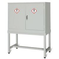 Stand for hazardous COSHH cabinets