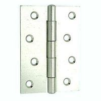 Steel Hinge - 75 x 50mm - Zinc Plated