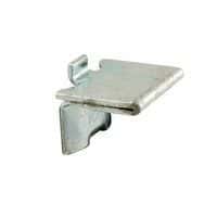 Heavy Duty Raised Bookcase Clip - Satin Chrome Plated - Secure