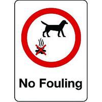 No Fouling Sign for Public Spaces and Cleanliness