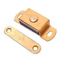 Budget Magnetic Catch - 4.0kg Pull - 40mm - Brass