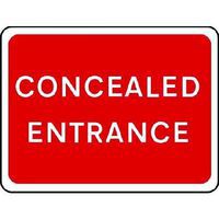 Concealed Entrance - Sign