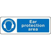 Ear Protection Area - Sign