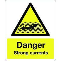 Danger Strong Currents - Sign