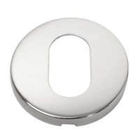 Altro Escutcheon - Oval - Polished Stainless Steel - Hardware