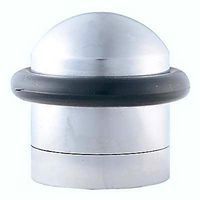 Designer Floor Door Stop - 30 x 37mm - Polished Chrome - Stylish