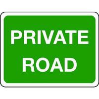 Private Road - Sign