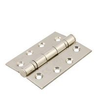 Enduro Twin Ball Bearing Hinge - 102 x 76 x 3mm - 316 Polished Stainless Steel