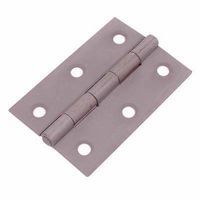 Steel Hinge - 100 x 67mm - Self Colour