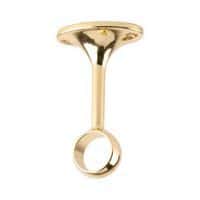 Centre Hanging Bracket - 19mm - Brass Plated