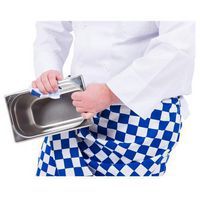 Apron in use
