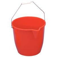 Household Cleaning Buckets - 12 Litre - Plastic Spout - Manutan Expert