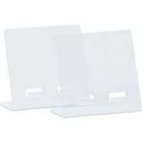 Crystal acrylic tablet holder - Set of 2 - Manutan Expert