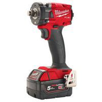 Compact 1/2 impact wrench, 18 V, 5 Ah - Milwaukee