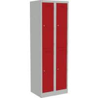 Bisley Metal Storage Lockers - 2 Doors & 2-4 Columns - 1800x600x450mm