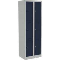 Bisley Metal Storage Lockers - 3 Doors & 2-4 Columns - 1800x600x450mm