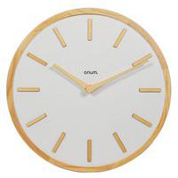 Elegance clock, 30 cm, wood, white - Orium