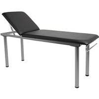Medical Examination Couch with Roll Holder - Black