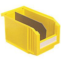 Lengthwise separator for European storage trays