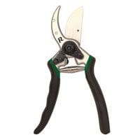 Curved forged aluminium PRO secateurs - 215 mm