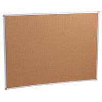 Thick Cork Notice Boards - Aluminium Framed Pinboards - Manutan Expert