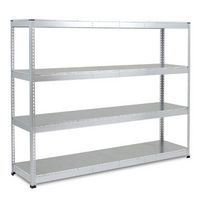 Rapid 1 Heavy Duty Shelving with a Galvanised Steel Frame