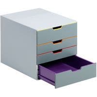 Varicolor® 4 desktop drawer organiser