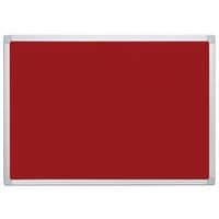 Textile display panels - Red