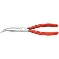 Long-nose pliers - Half-round angled nose