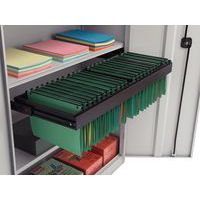 pull-out filing cradle (to be ordered separately)
