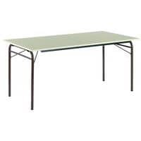 Folding catering table