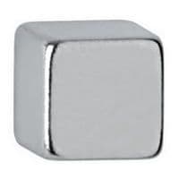 Set of ten strong cube neodymium magnets - MAUL