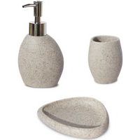 Three-piece set - Beige resin - Arvix